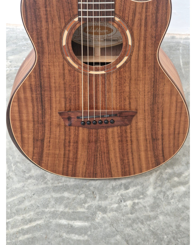 Washburn G-MINI - Acoustic Guitars - Natural - Very Good - Image 8