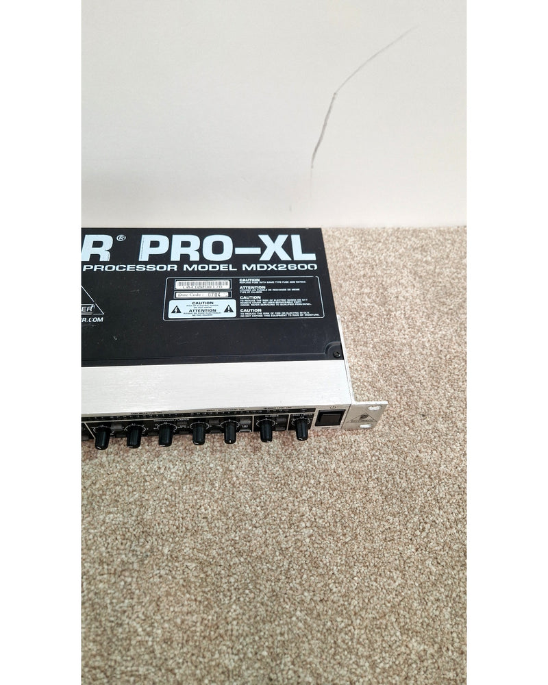 Behringer Composer Pro-XL MDX2600 - Rack Effects - Good - image 8