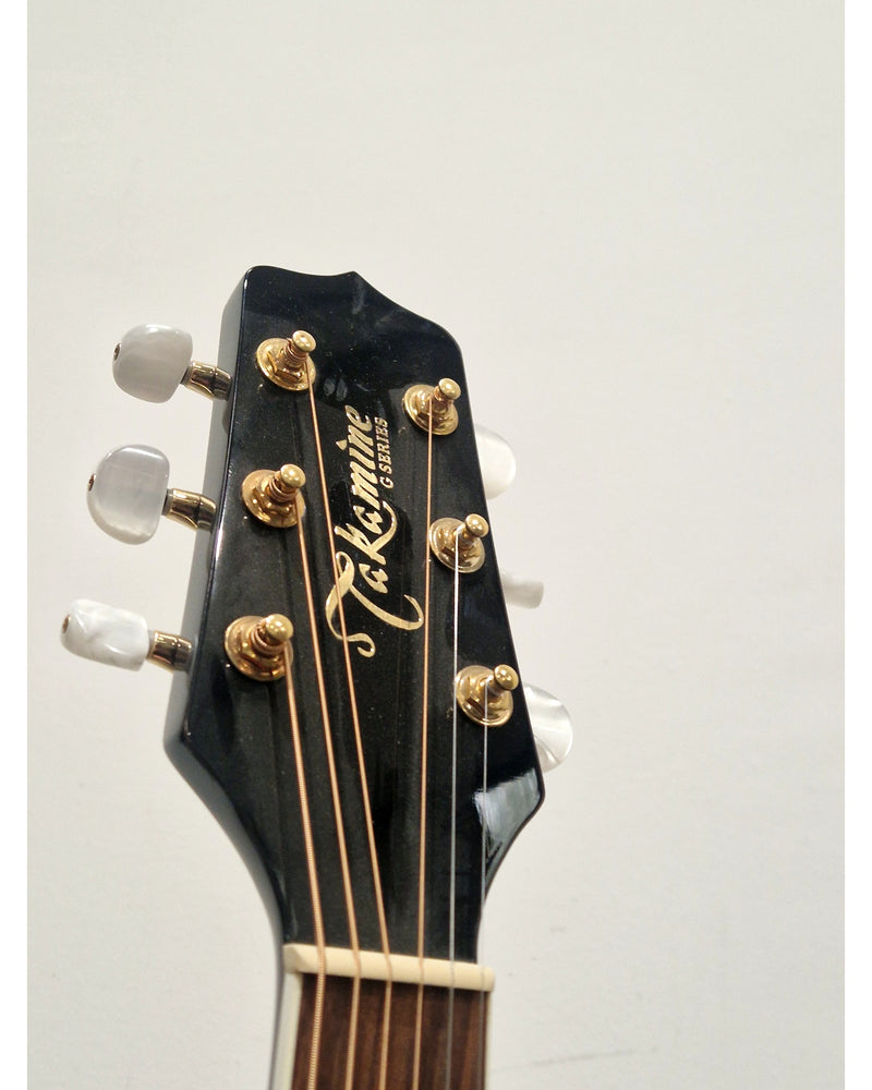 Takamine EG541DLX - Acoustic Guitars - Black - Excellent w/ Hard Case - Image 8