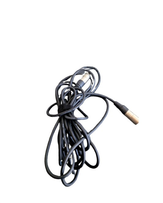 Stagg 15ft Microphone Cable - Black – Microphone Cable - Excellent - Image 1