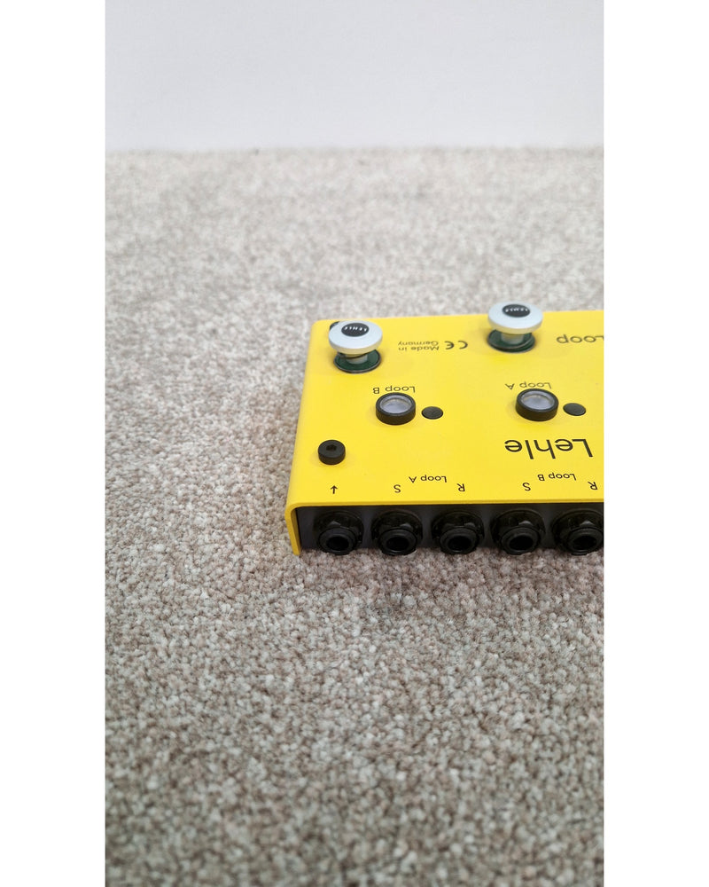 Lehle D.Loop SGoS - Footswitch - Yellow - Like New w/ Manuals - image 3