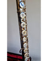 Yamaha YFL-381 - Wind Instrument - Silver - Very Good w/ Hard Case & Cleaning rod - Photo 7