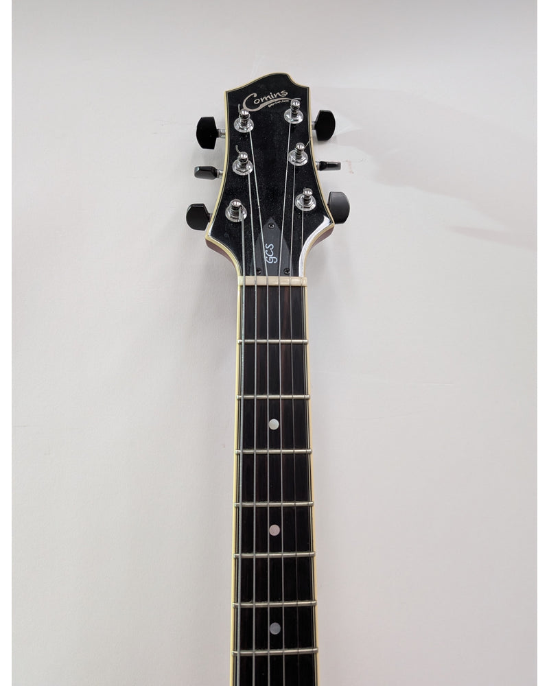 Comins GCS-1 - Electric Guitar - Cherry Sunburst - Very Good w/ Hard Case - image 2