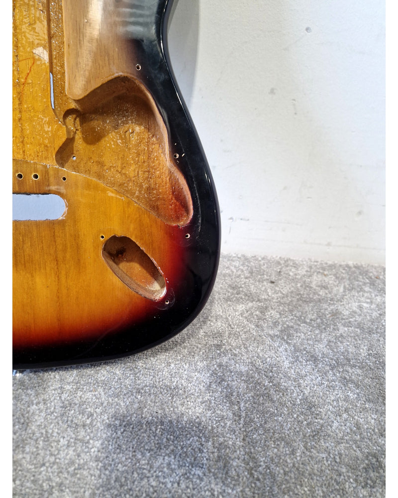 Sunburst Strat Body – Guitar Body - Excellent - Image 10