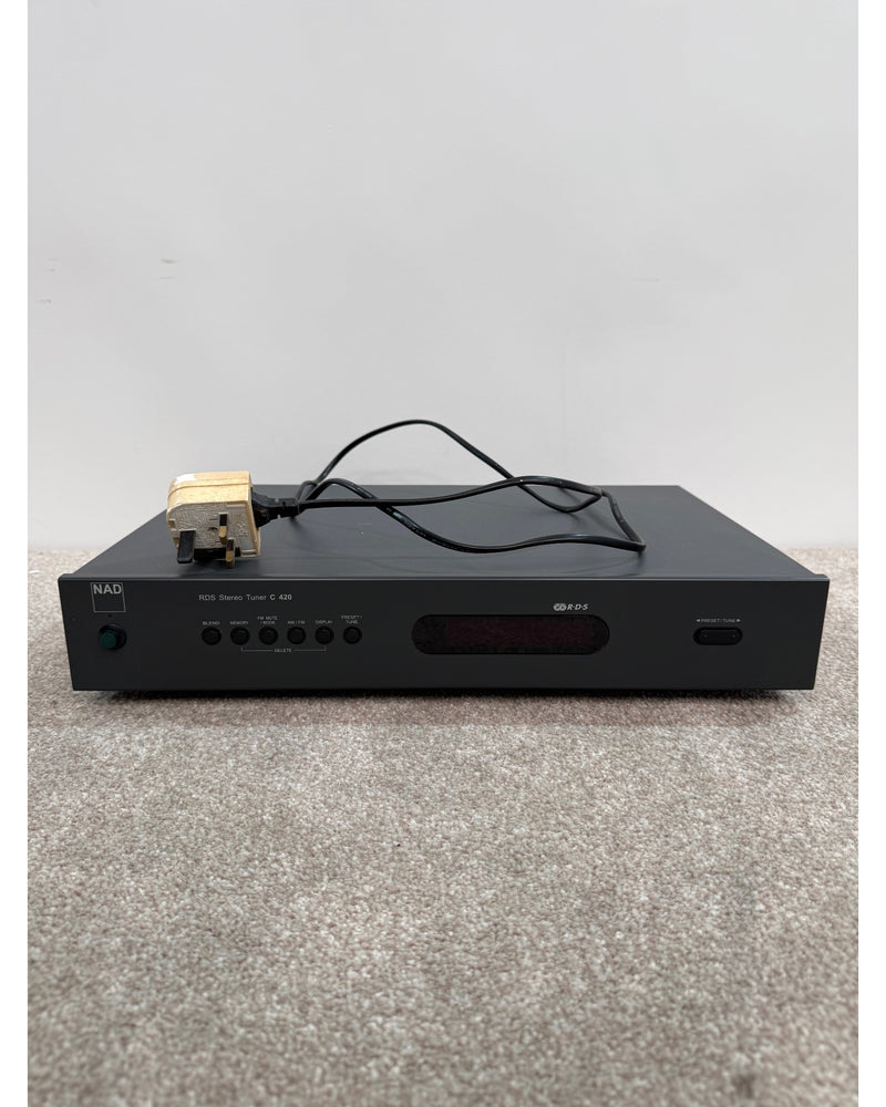 NAD C 420 - Hi-Fi Tuner - Black - Very Good w/ remote_control - image 12