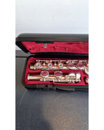 Yamaha YFL-381 - Wind Instrument - Silver - Very Good w/ Hard Case & Cleaning rod - Image 11