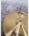 Traps Hi-Hat Cymbals 13.5' – Hi-Hat Cymbal - Good - Photo 9