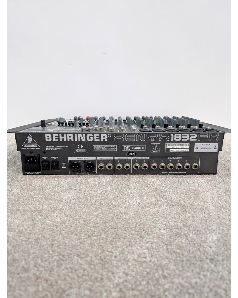 Behringer XENYX1832FX - Mixer - Silver/Black - Very Good w/ Manuals - image 7