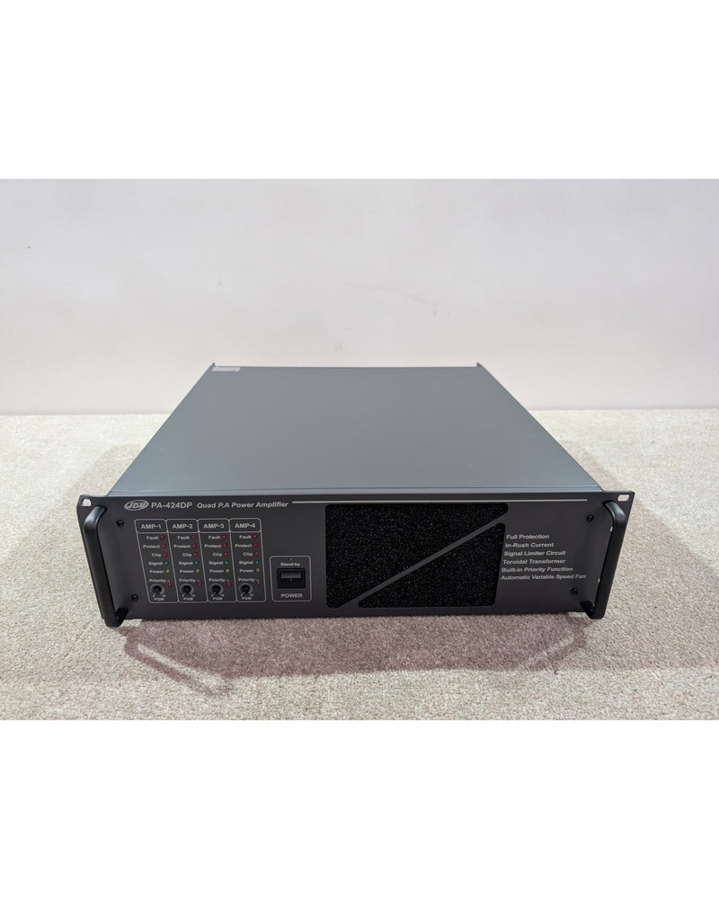 JD Media PM-424DP - Power Amplifier - Excellent w/ Original Box & Manuals - image 2