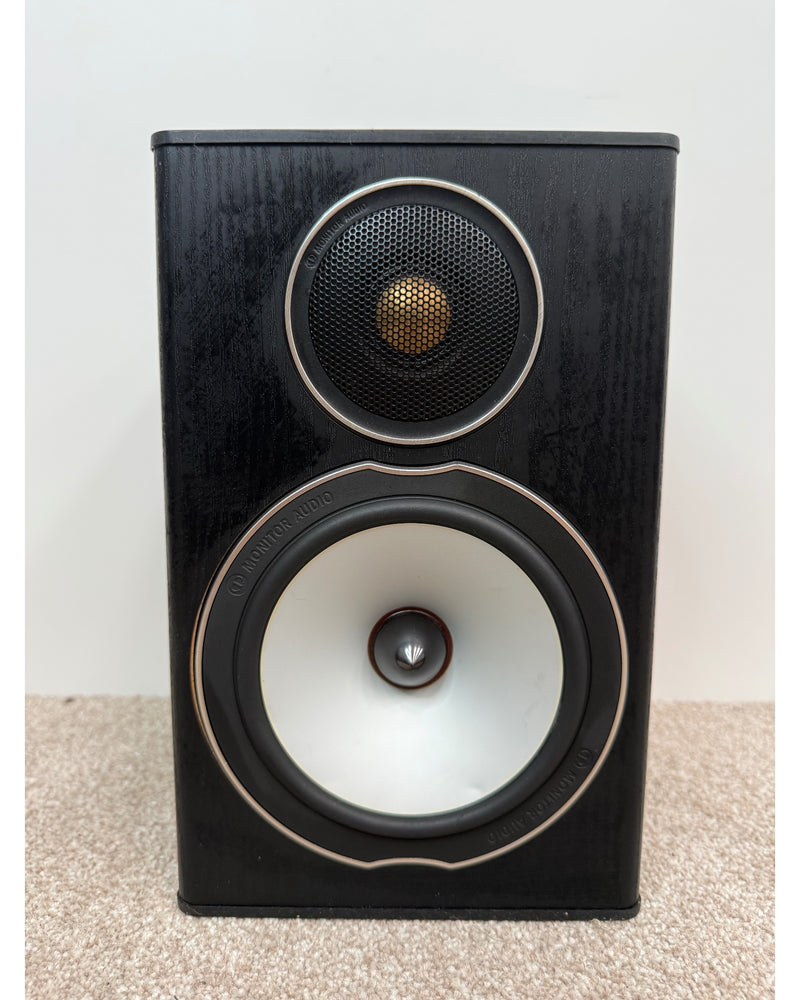 Monitor Bronze BX1 - Hi-Fi Speaker - Black - Very Good w/ Manuals - image 2