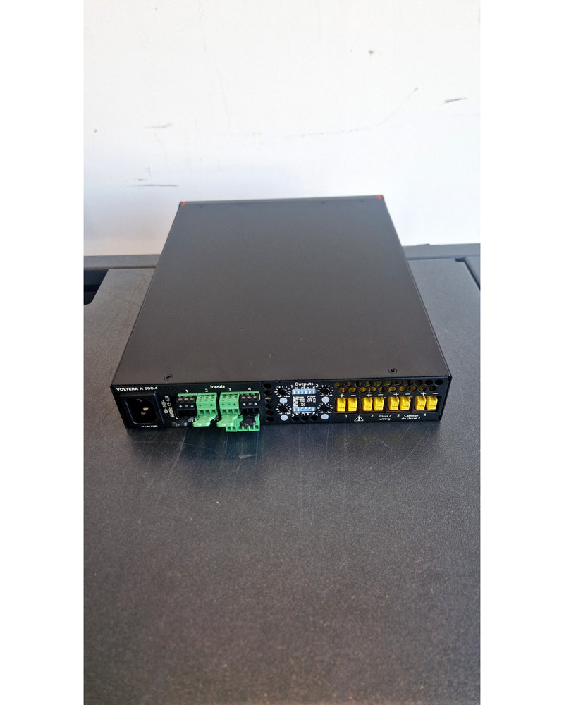 Biamp Voltera A 600.4 - Power Amplifiers - Good w/ Original Box, Cables, Manuals - Image 11