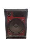 Custom Sound CS175 - PA Speakers - Pair - Black with Red Grille - Excellent - Photo 1