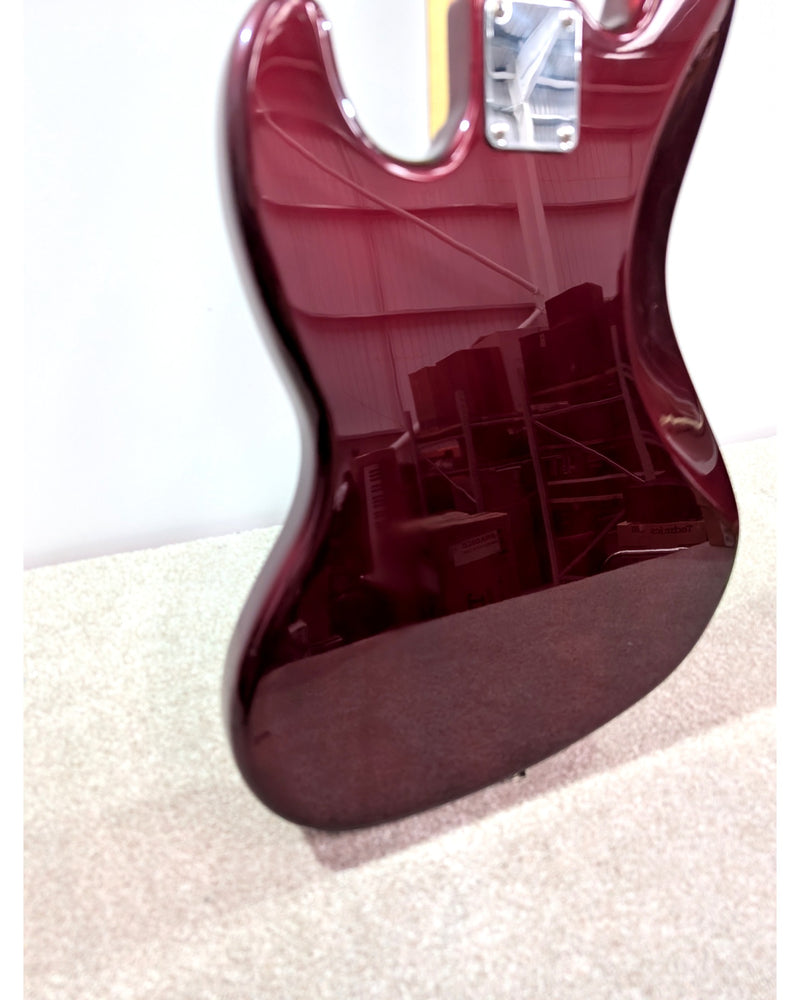 Fender Standard Jazz Bass MIM (1999) - Bass Guitar - Metallic Red - Good - image 5