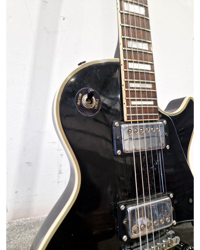 Kay Les Paul - Black Electric Guitar - Solid Body - Good - Image 18