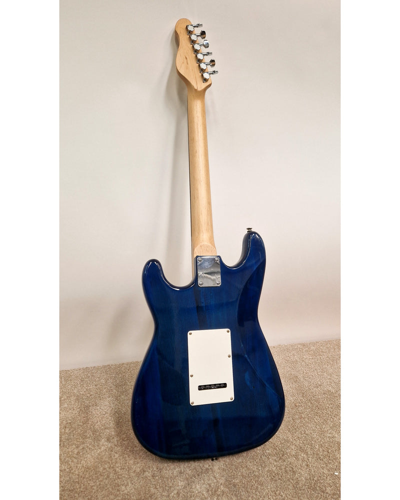 Vintage V6 - Electric Guitar - Blue - Excellent w/ Soft Case - image 16