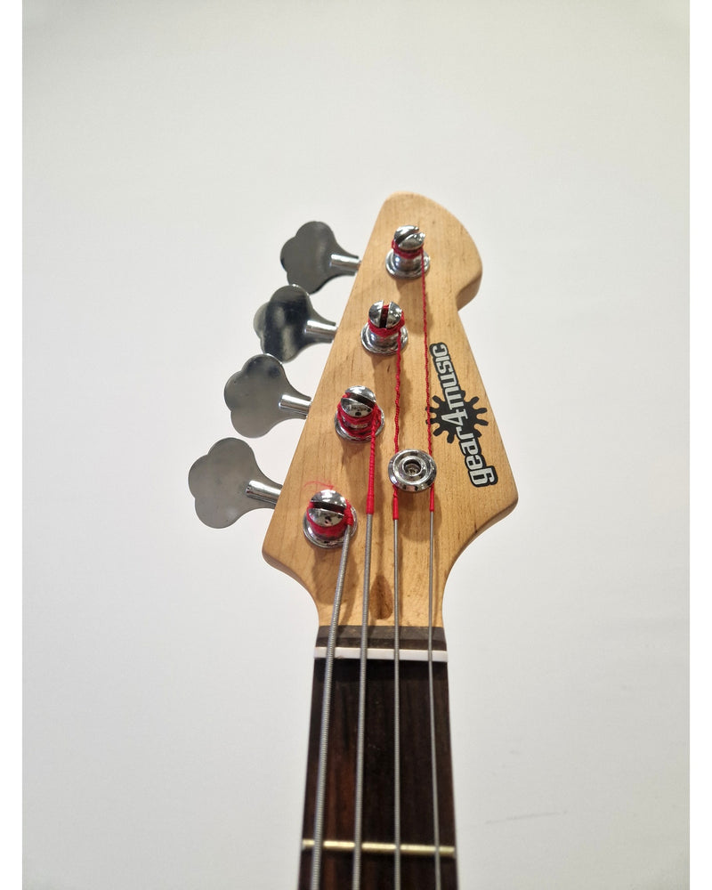 Gear4music Jive - Bass Guitar - Pink - Good - Image 10