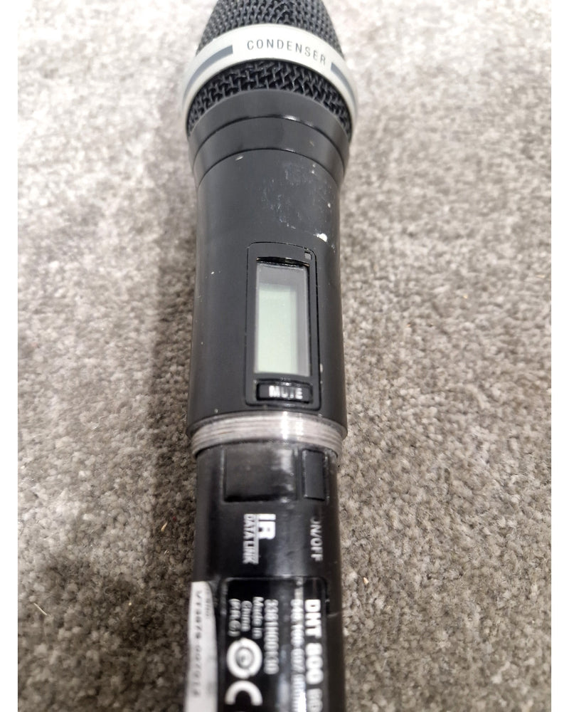 AKG DHT800 - Wireless Handheld Microphones - Pair - Black - Good - Image 6