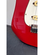 Squire Stratocaster 1995 - Red - Made IN China Electric Guitar - Classic Design - Good w/ Soft Case - Image 6