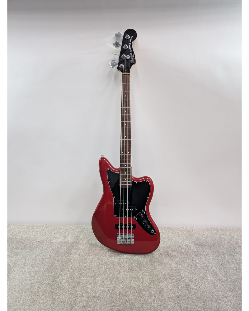 Squier Vintage Modified Jaguar Bass Special SS - Bass Guitar - Red - Very Good - image 10