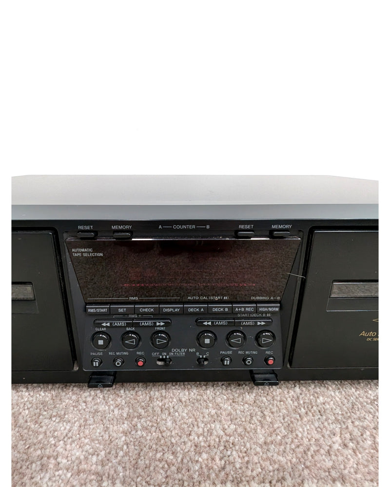 Sony TC-WE675 - Cassette Deck - Black - Spares or Repair - image 3