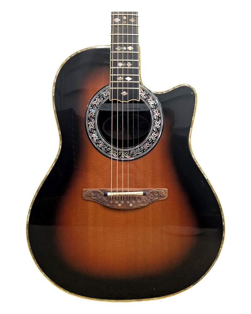 Ovation Legend Custom 1869 - Acoustic Guitar - Sunburst - Good w/ Hard Case - image 1