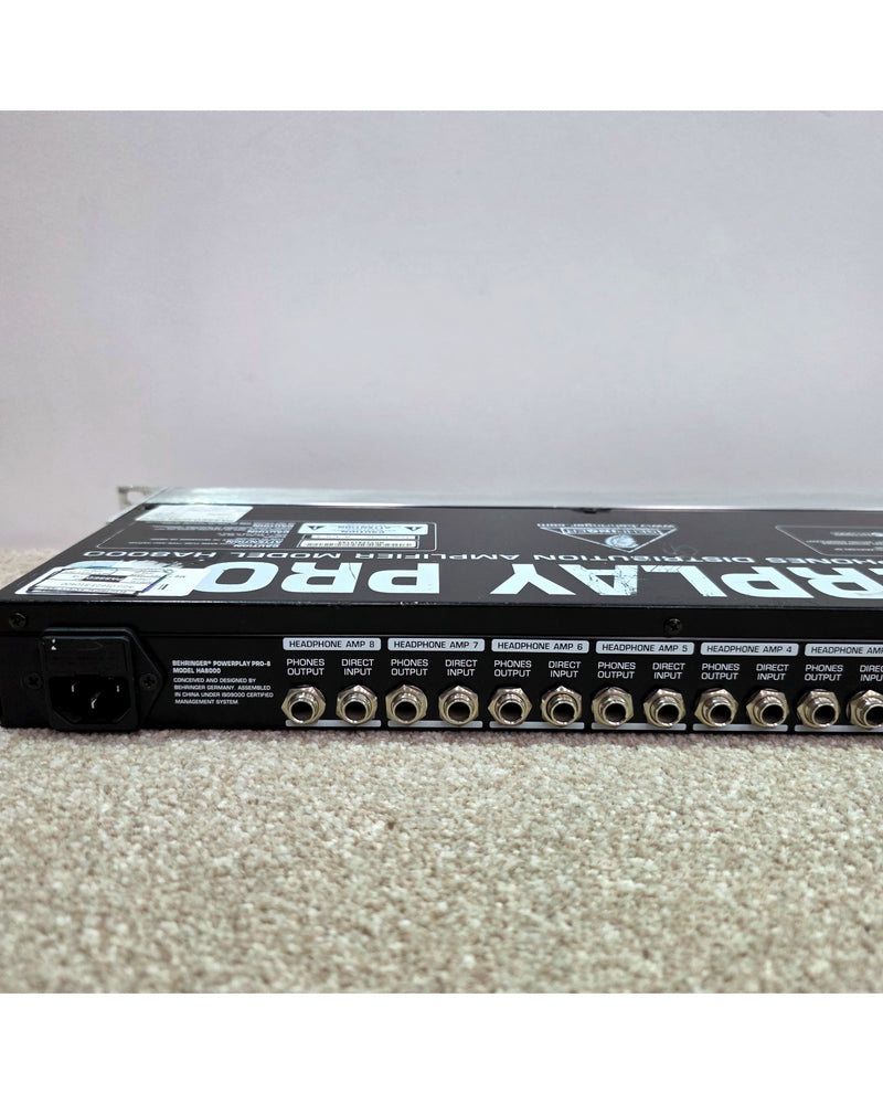 Behringer Powerplay Pro 8 - Rack Effects - Good - image 8