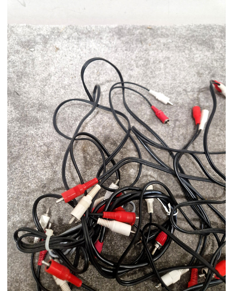 Job-Lot OF RCA Phono Cables - X 8 – Phono Cable - Excellent - Image 8