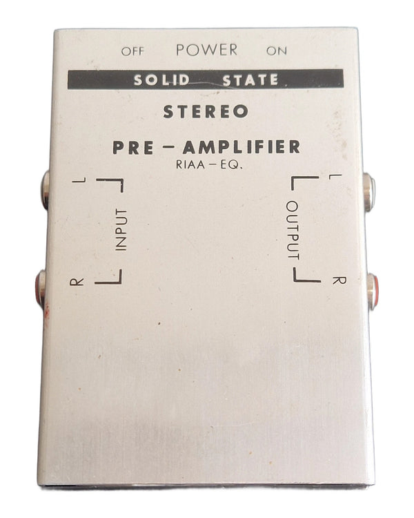 Solid State Stereo - Pre-Amplifier - Good
