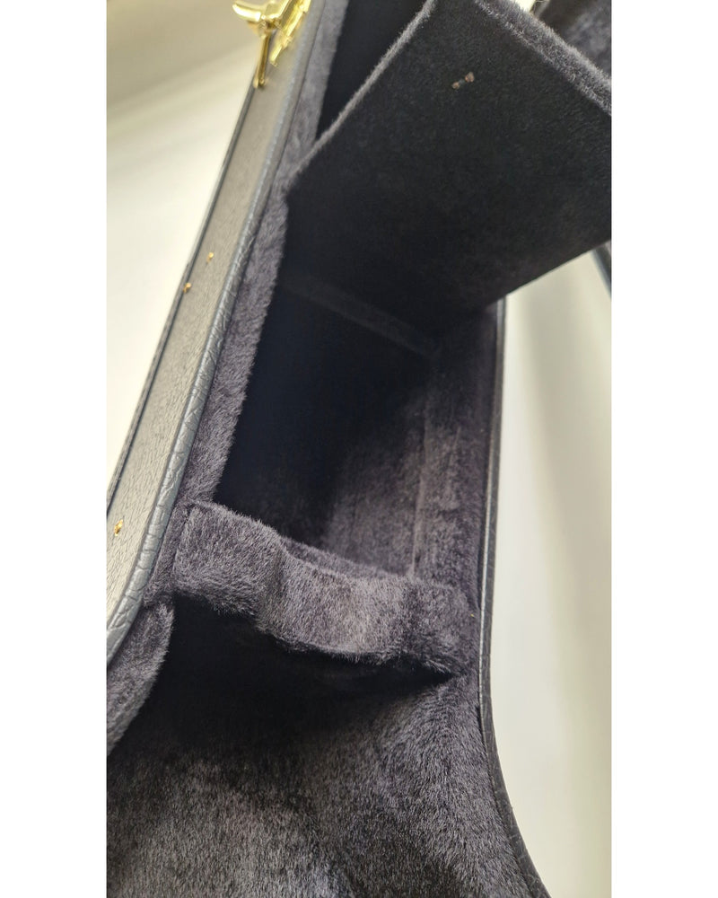 Unbranded Acoustic Guitar Hard Case - Guitar Case - Black - Excellent - image 8