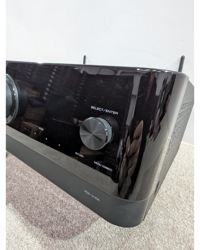 Yamaha RX-V4A - Receiver - Black - Very Good w/ Remote Control - image 8