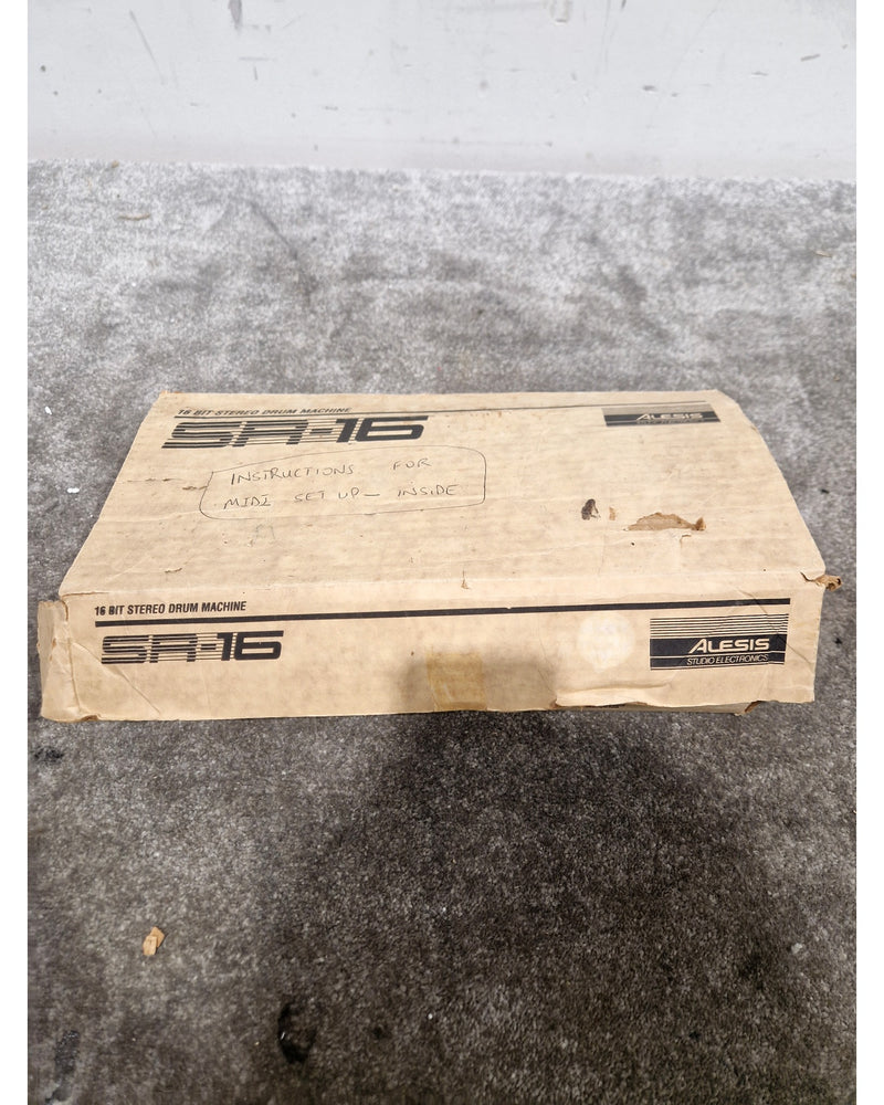 Alesis SR-16 - Drum Machine - Black - Excellent w/ Original Box & Manuals - Image 11