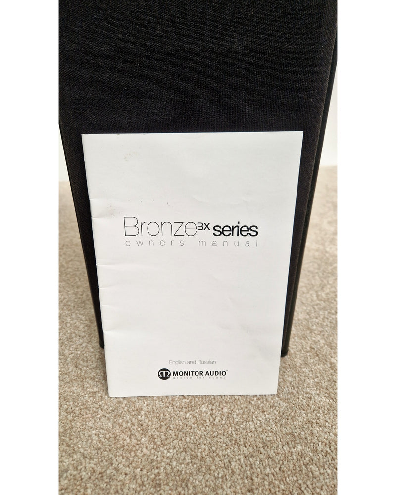 Monitor Audio Bronze BX2 - Hi-Fi Speakers - Black - Very Good w/ Manuals - image 18