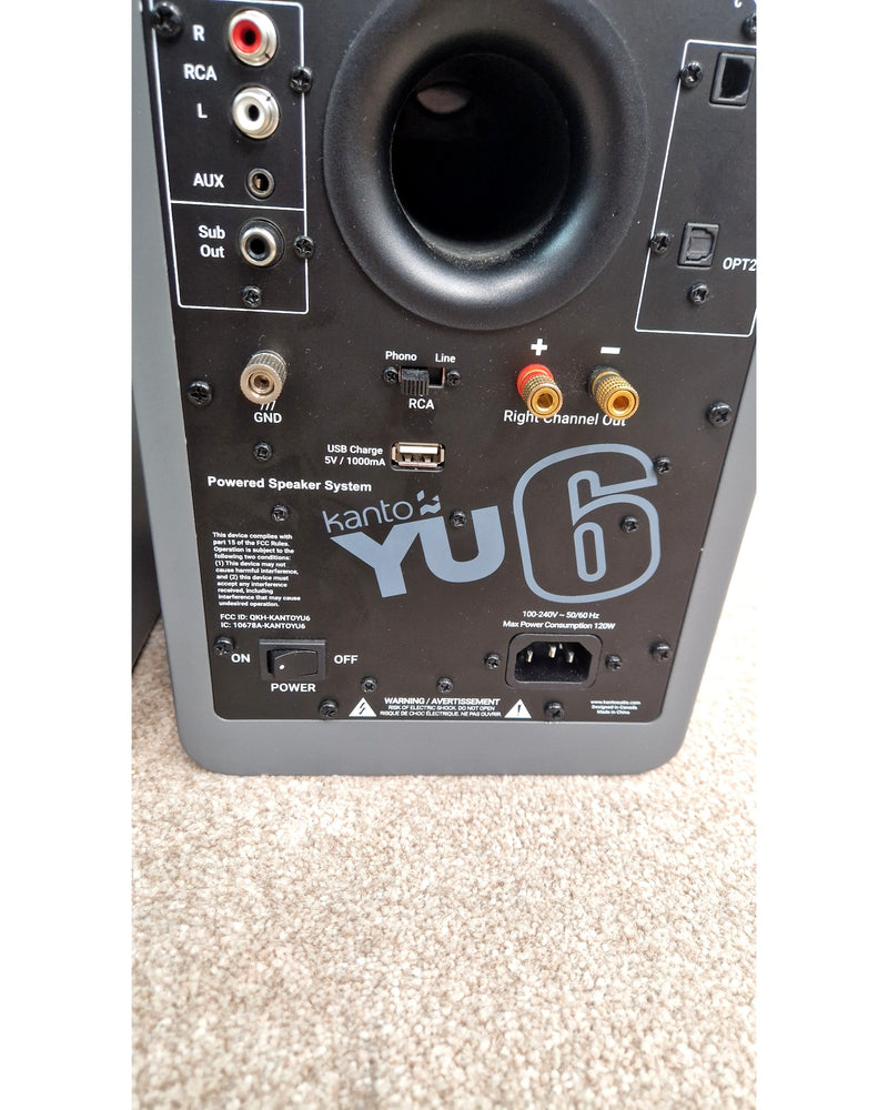 Kanto YU6 - Hi-Fi Speaker - Black - Very Good - image 10