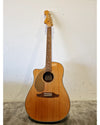 Fender Sonoran SCE LH - Acoustic Electric Guitar - Natural - Excellent w/ Hard Case - Photo 2