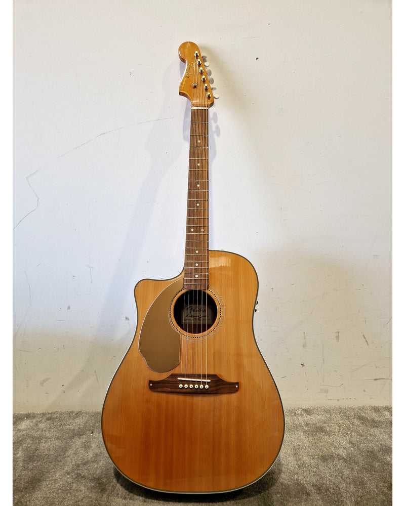 Fender Sonoran SCE LH - Acoustic Electric Guitar - Natural - Excellent w/ Hard Case - Image 2