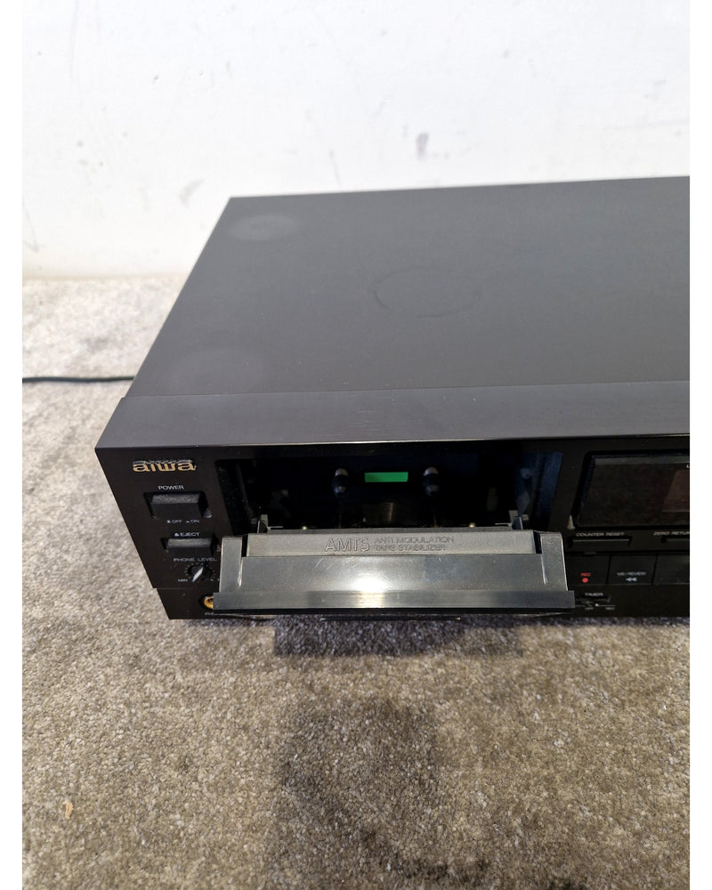 Aiwa AD-F810 - Cassette Deck - Black - Excellent - Image 5