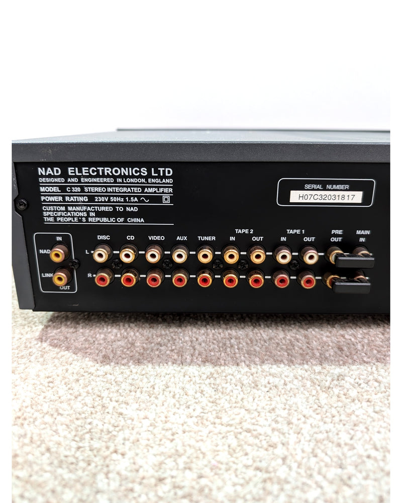 NAD C 320 - Hi-Fi Amplifier - Black - Very Good - image 6