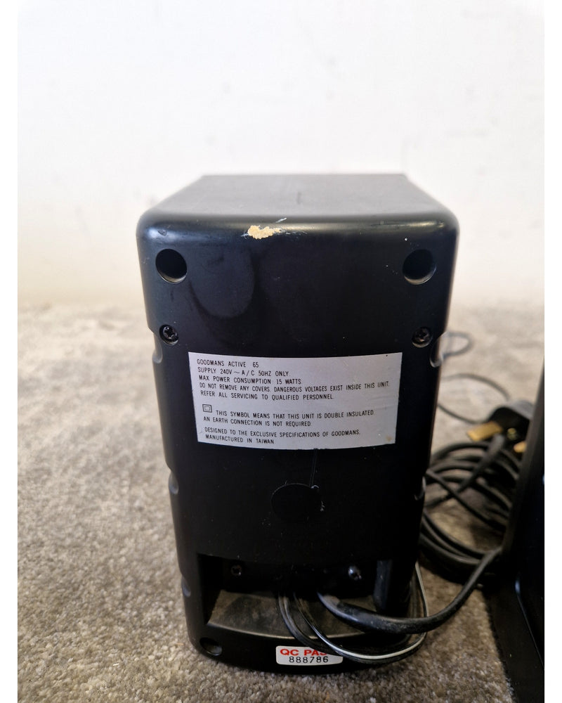 Goodmans Active 65 - Amplifier Speaker - Black - Good - Image 6