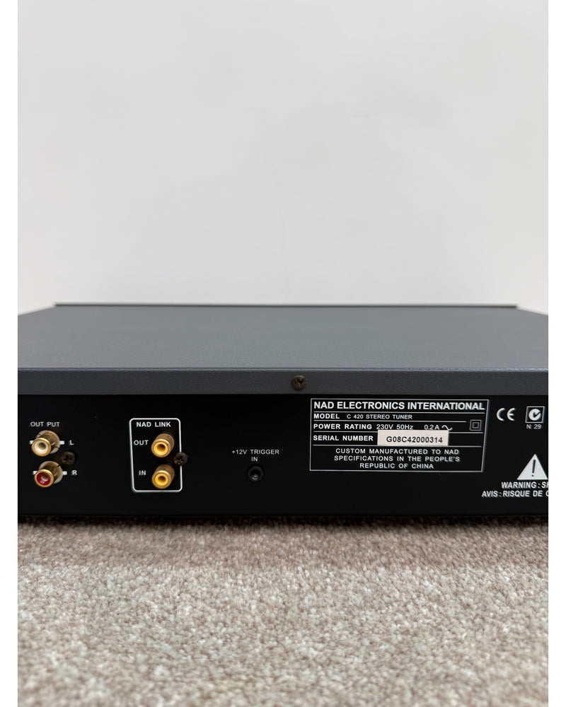 NAD C 420 - Hi-Fi Tuner - Black - Very Good w/ remote_control - image 9