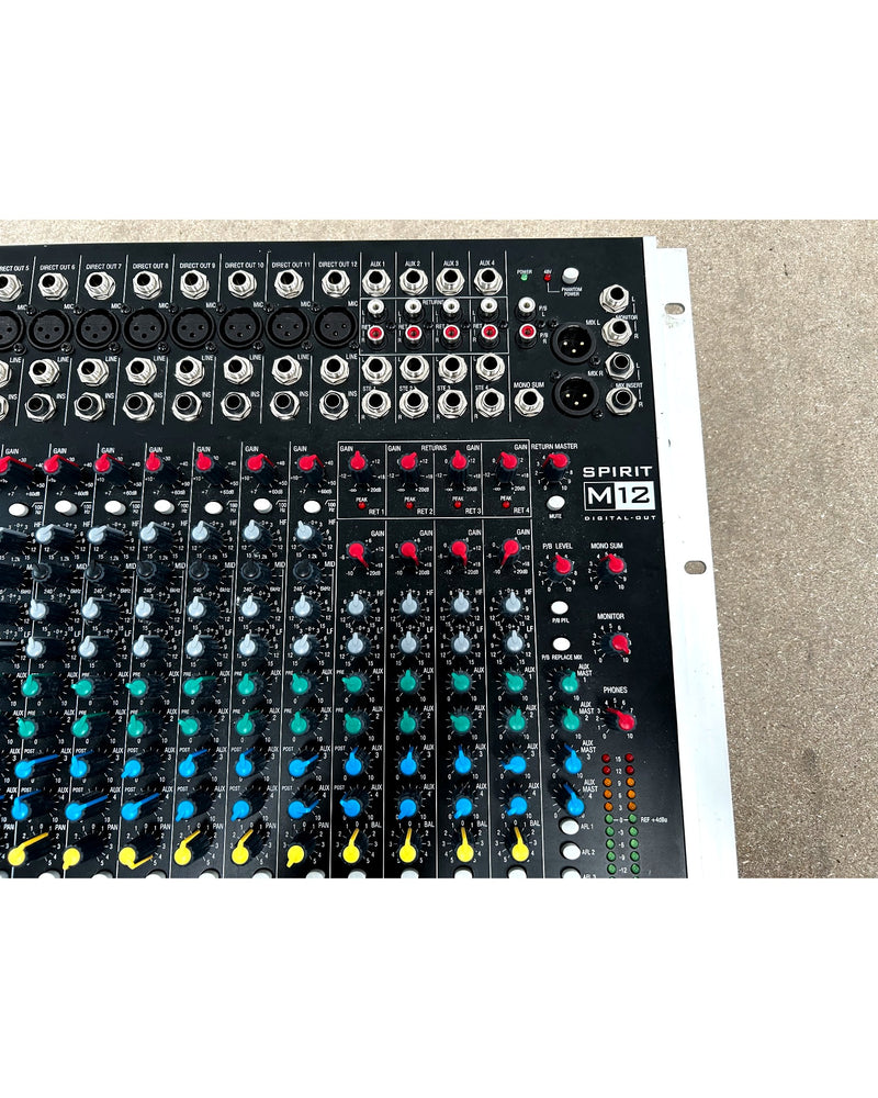 Soundcraft Spirit M12 - Mixer - Very Good - Image 9