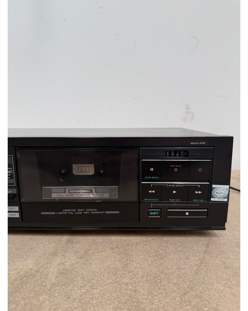 JVC KD-V220 - Cassette Deck - Black - Poor - Image 4