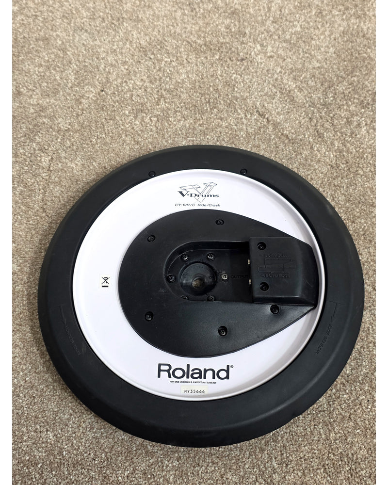 Roland CY-12R/C Crash Pad - Drum Hardware - Good - image 2
