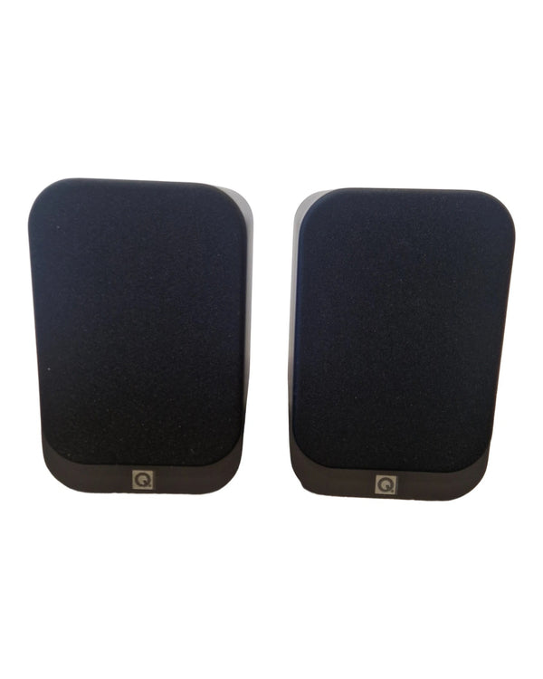 Q Acoustics 3010 HI-FI Speaker Pair - Black HI-FI Speakers - Compact Design - Excellent w/ & tags