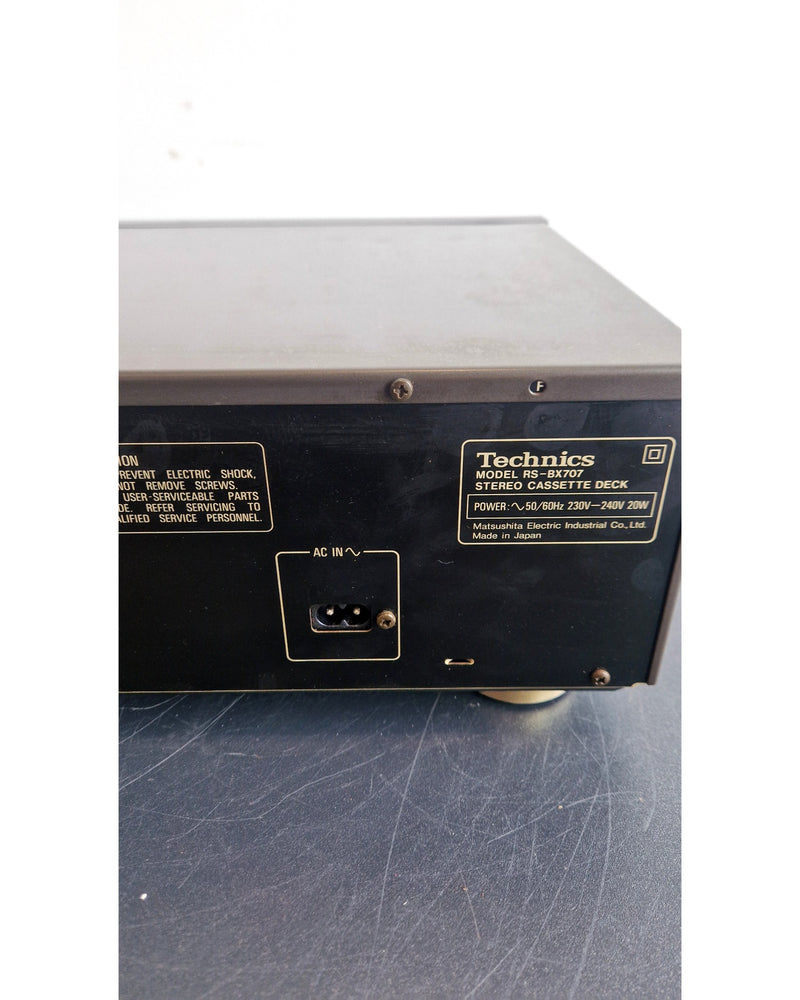 Technics RS-BX707 - Cassette Deck - Good - image 12