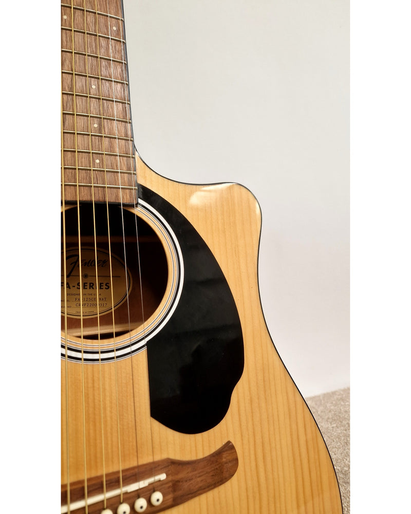 Fender FA-124CE NAT - Acoustic Guitar - Excellent w/ Hard Case - image 4
