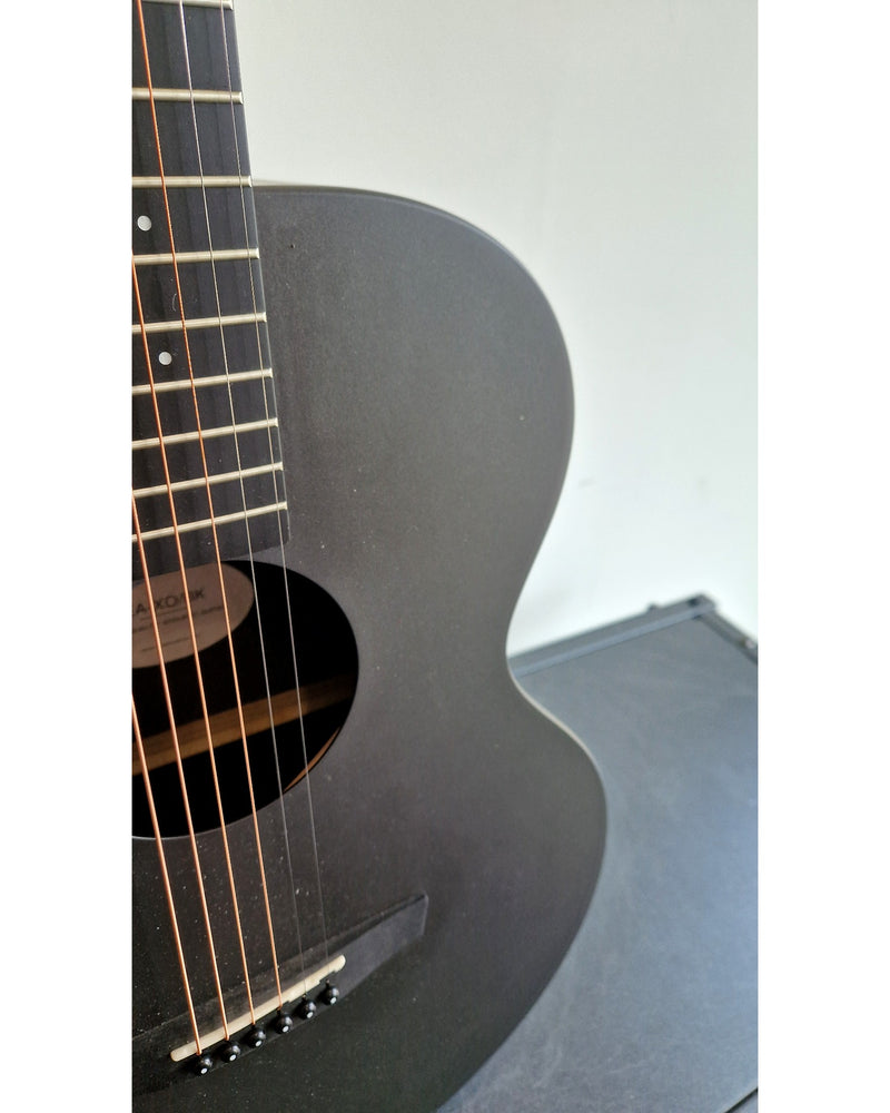Enya EA-XO-BLK Black Acoustic Guitar - Premium Sound Quality - Excellent w/ Soft Case - Refurbished - Image 14