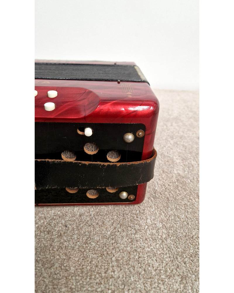 Hohner Erica - Accordion - Red - Fair - image 4