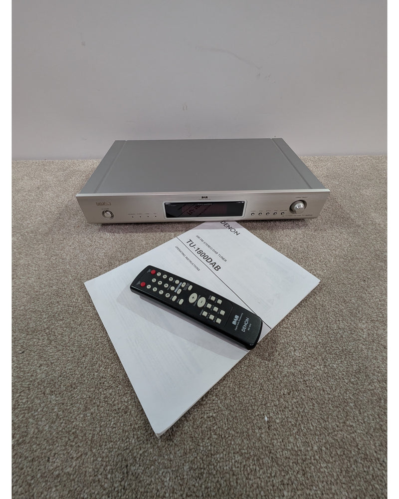 Denon TU-1800DAB - Hi-Fi Tuner - Silver - Excellent w/ Manuals & Remote Control - image 9
