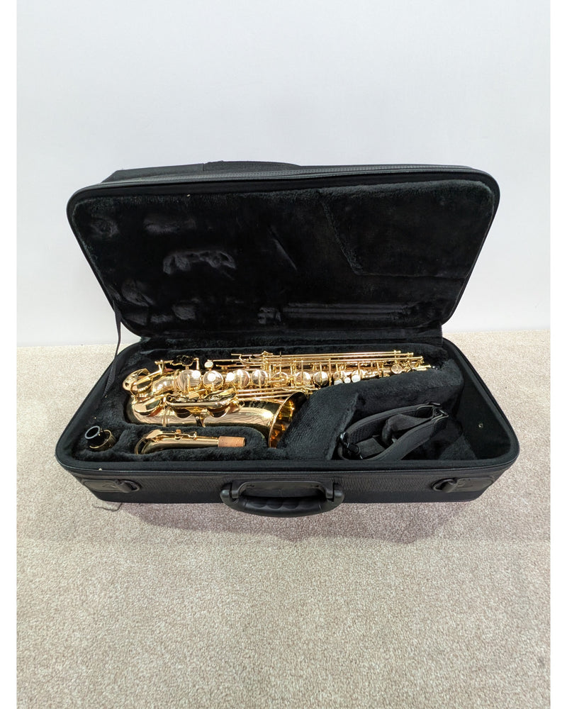 Jupiter JAS-567 Alto Saxophone - Saxophone - Gold - Good w/ Soft Case - image 17