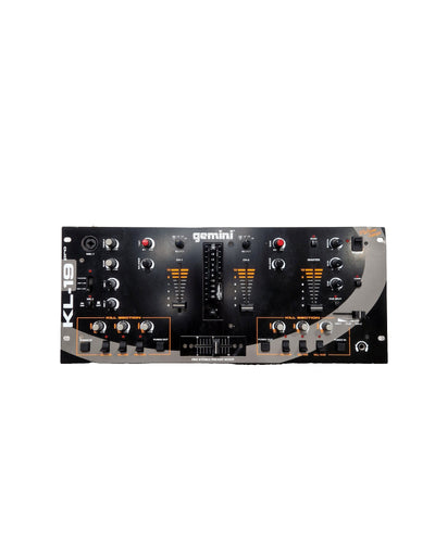 Gemini KL-19 Pro - DJ Mixer - Black DJ Mixer - 4-Channel - Good w/ Original Box